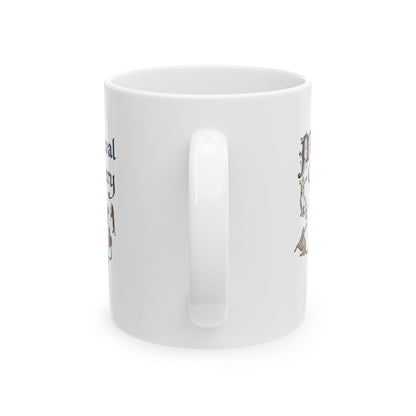 Medieval Cattery Cat Marginalia Ceramic Mug, (11oz, 15oz)