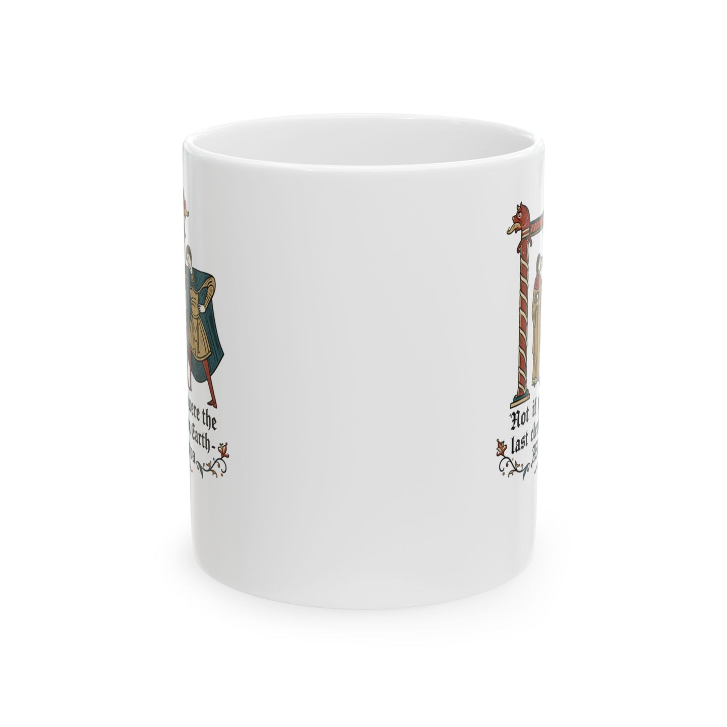 Ælfgyva Bayeux Tapestry Ceramic Mug, (11oz, 15oz)