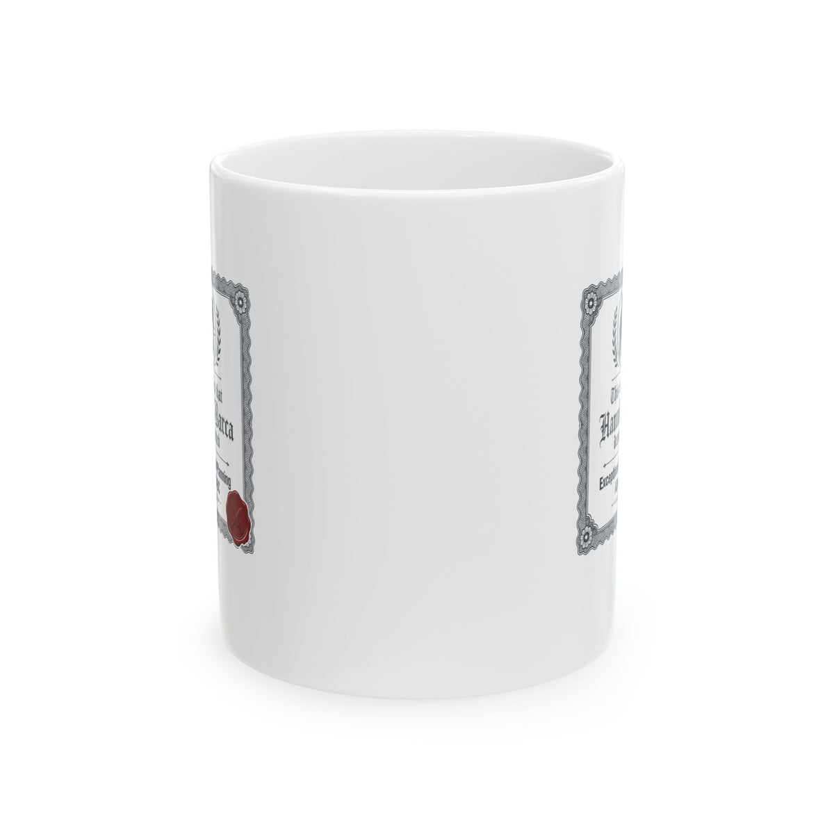 Hannibal Barca Certificate for Route Planning Ceramic Mug, (11oz, 15oz)