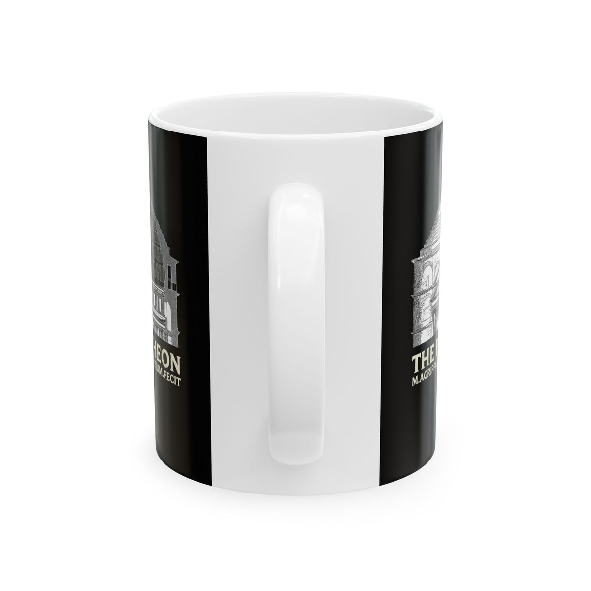 Cross Section Pantheon Ceramic Mug, (11oz, 15oz)