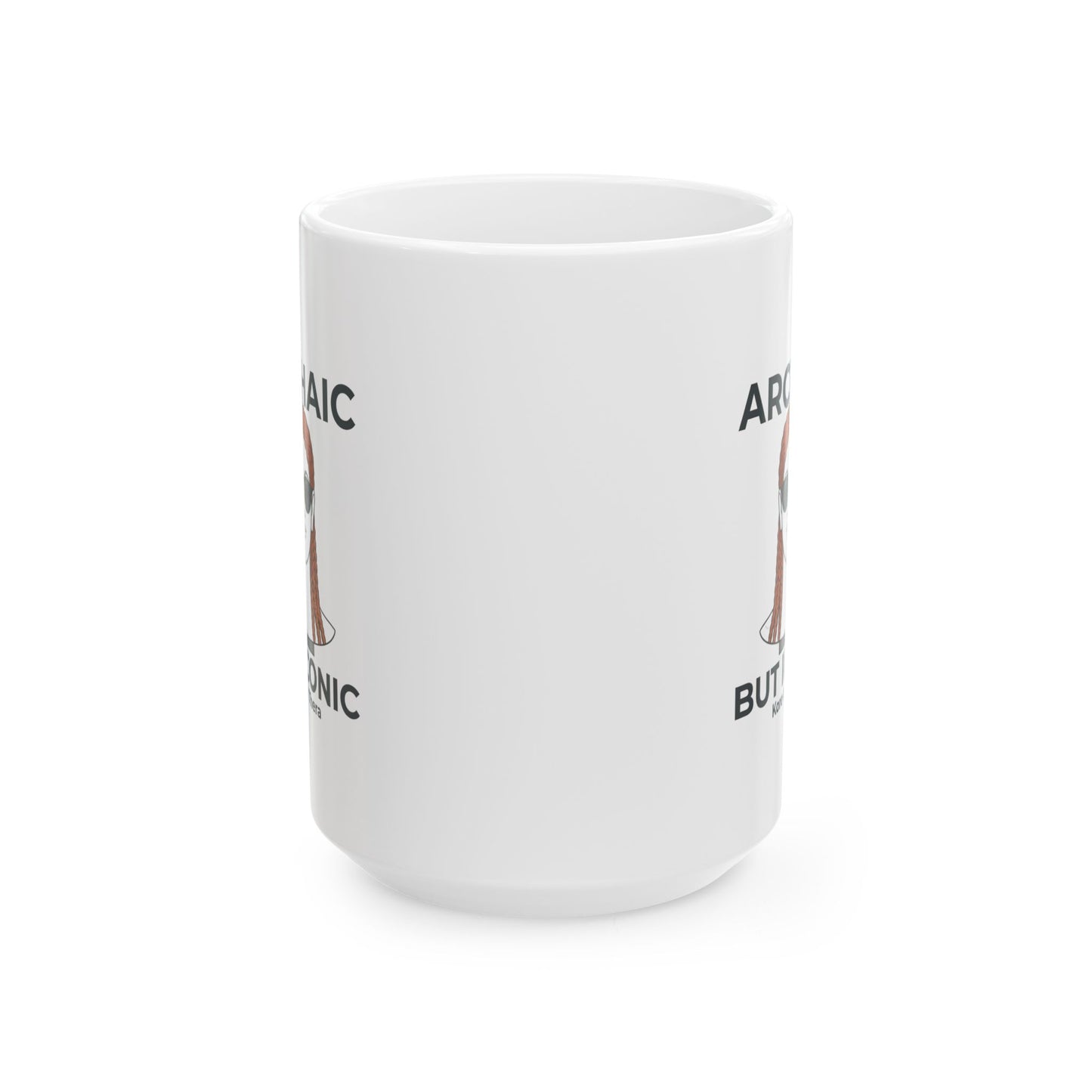 Kore of Thera Archaic Iconic Ceramic Mug, (11oz, 15oz)