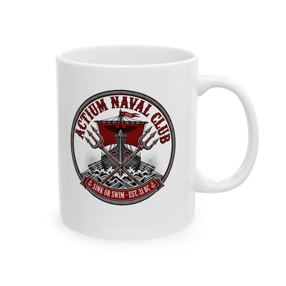 Actium Naval Club Ceramic Mug, (11oz, 15oz)