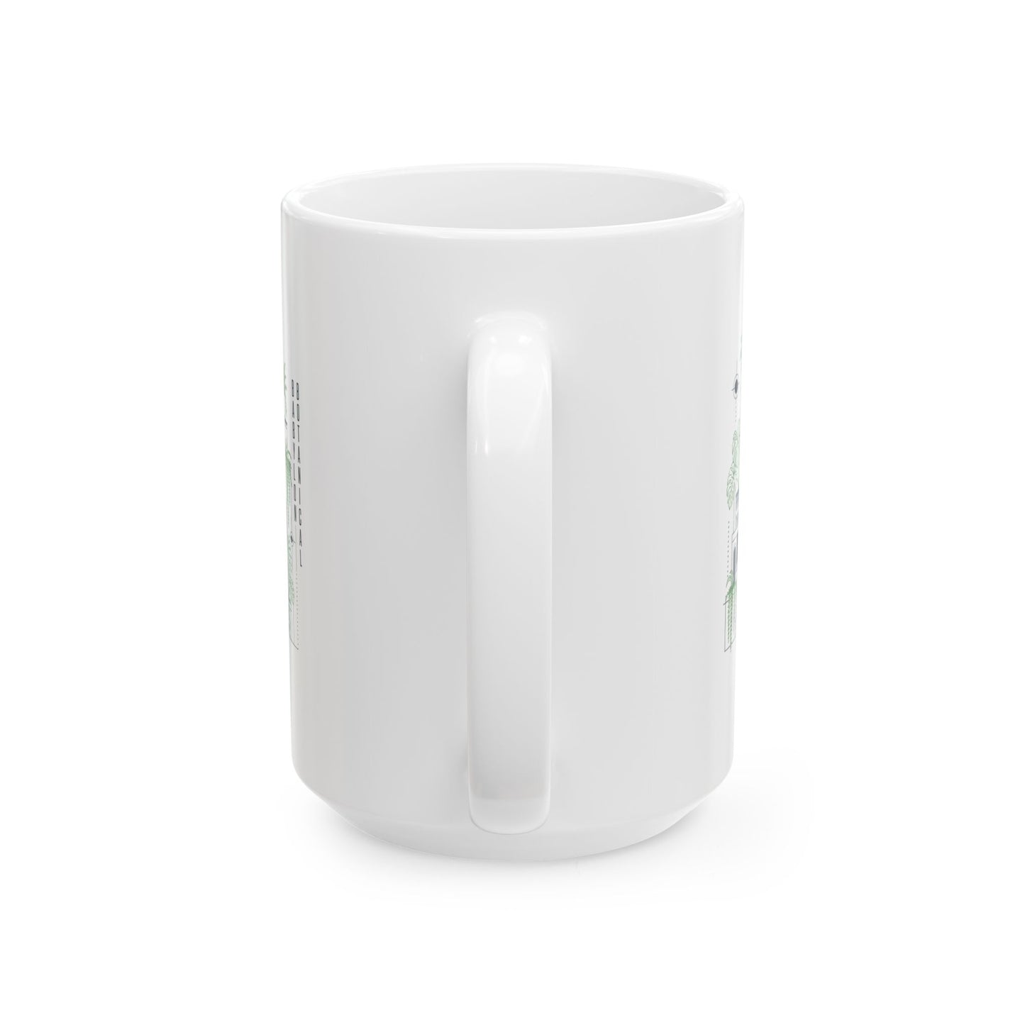 The Hanging Gardens of Babylon Ceramic Mug, (11oz, 15oz)