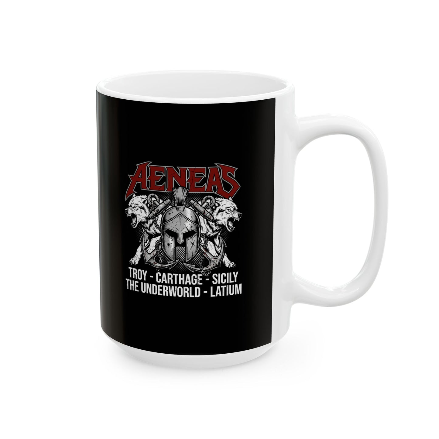 Aeneas Tour Ceramic Mug, (11oz, 15oz)