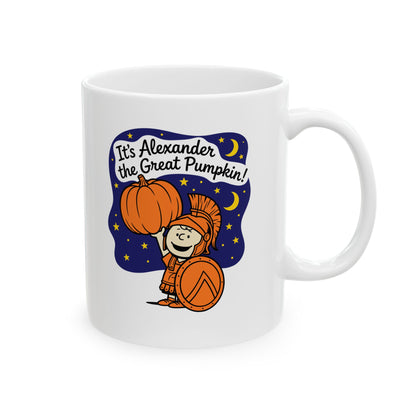 It's Alexander the Great Pumpkin! Ceramic Mug, (11oz, 15oz)