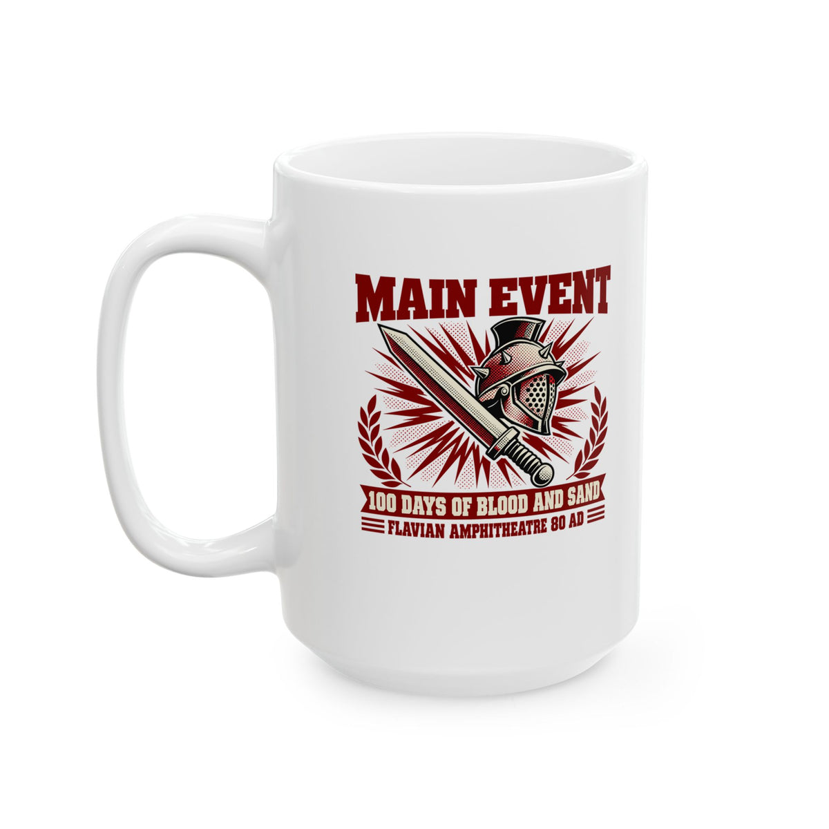 Flavian Main Event Ceramic Mug, (11oz, 15oz)