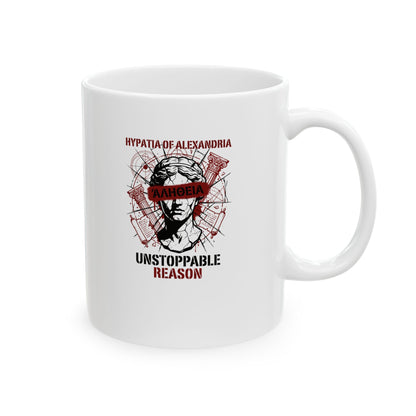 Hypatia of Alexandria Greek Truth Ceramic Mug, (11oz, 15oz)