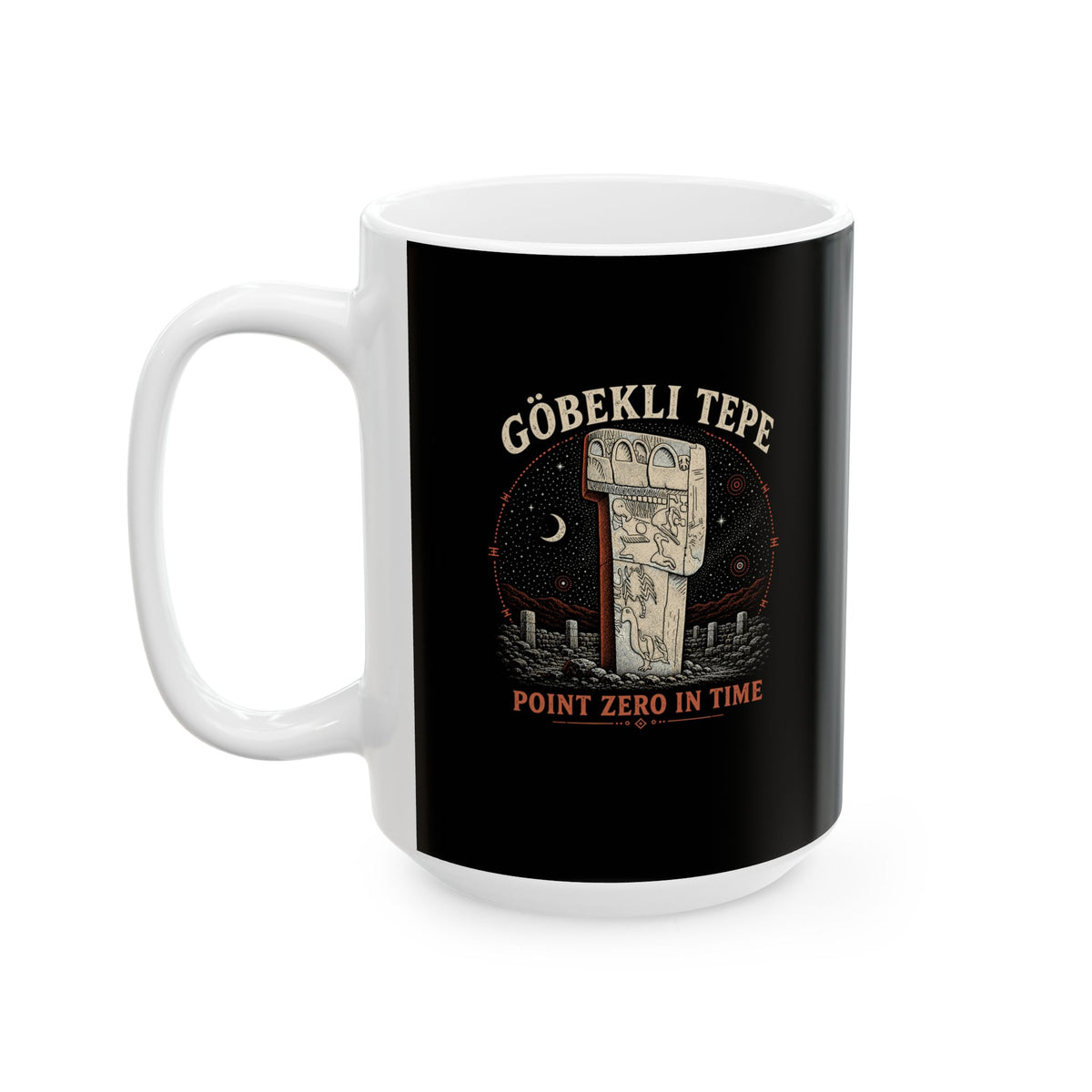 GÖBEKLI TEPE Night Sky Ceramic Mug, (11oz, 15oz)