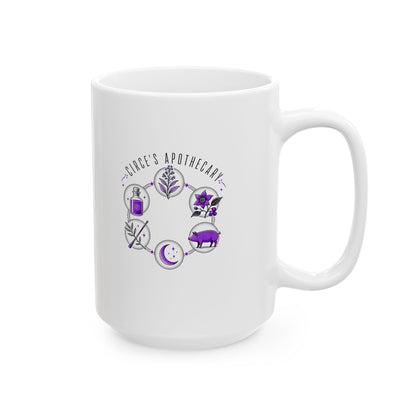 Circe's Apothecary Ceramic Mug, (11oz, 15oz)