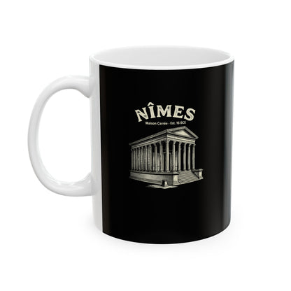 Maison Carree Nimes Ceramic Mug, (11oz, 15oz)
