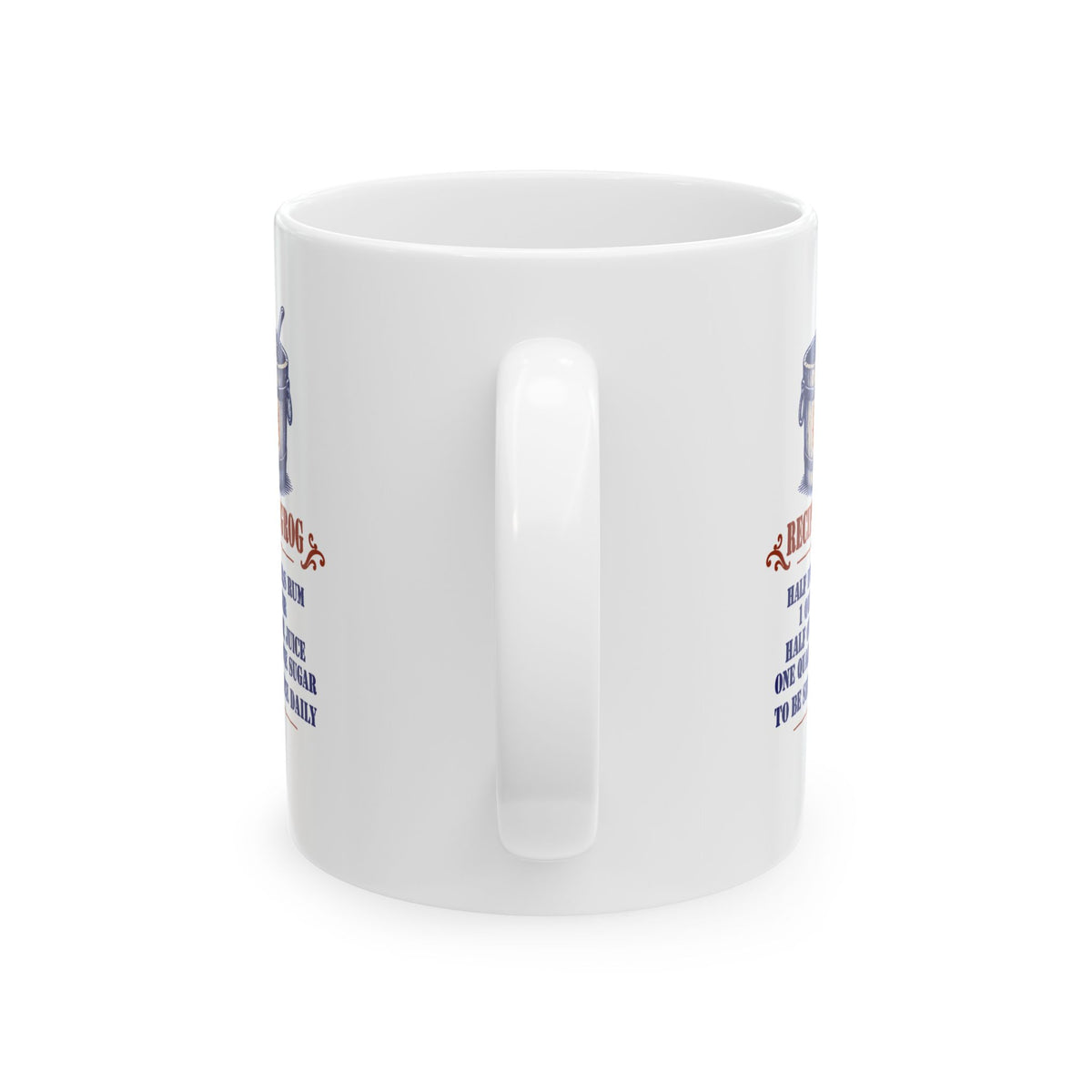 Kings Godsend Grog Recipe Ceramic Mug, (11oz, 15oz)