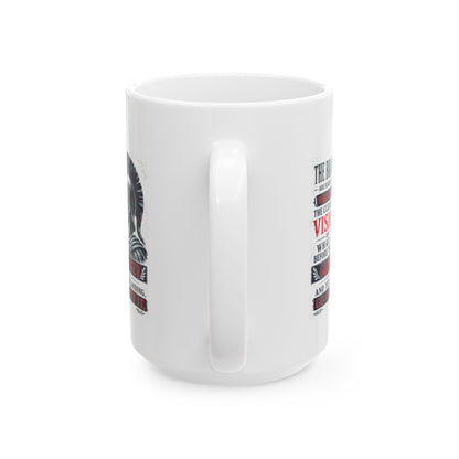 Thucydides Quote Bravest Clear Vision Ceramic Mug, (11oz, 15oz)
