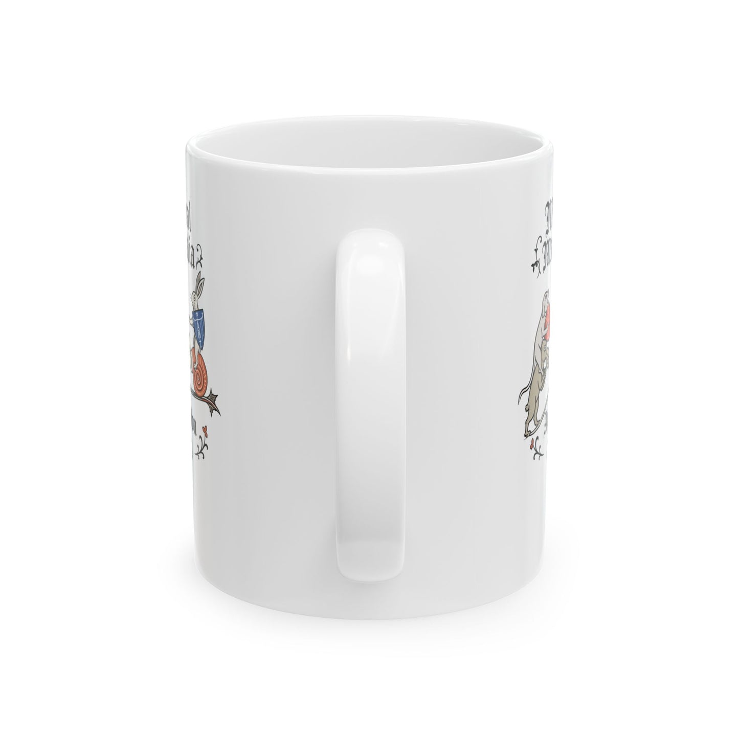 Medieval Marginalia Appreciation Society Battle Ceramic Mug, (11oz, 15oz)
