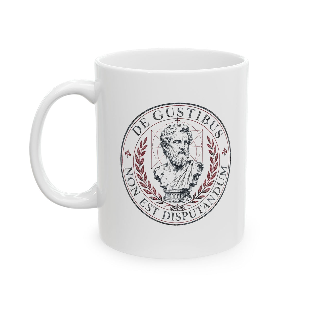 De Gustibus Non Est Disputandum Matters of Taste Ceramic Mug, (11oz, 15oz)