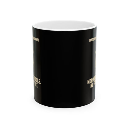 Historical Myths Debunked Vol II Nero Fiddle Ceramic Mug, (11oz, 15oz)