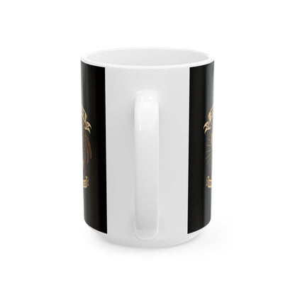 The Flagellant Mea Culpa Black Plague Ceramic Mug, (11oz, 15oz)