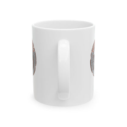 Cave Cattum Beware of Cat Latin Ceramic Mug, (11oz, 15oz)
