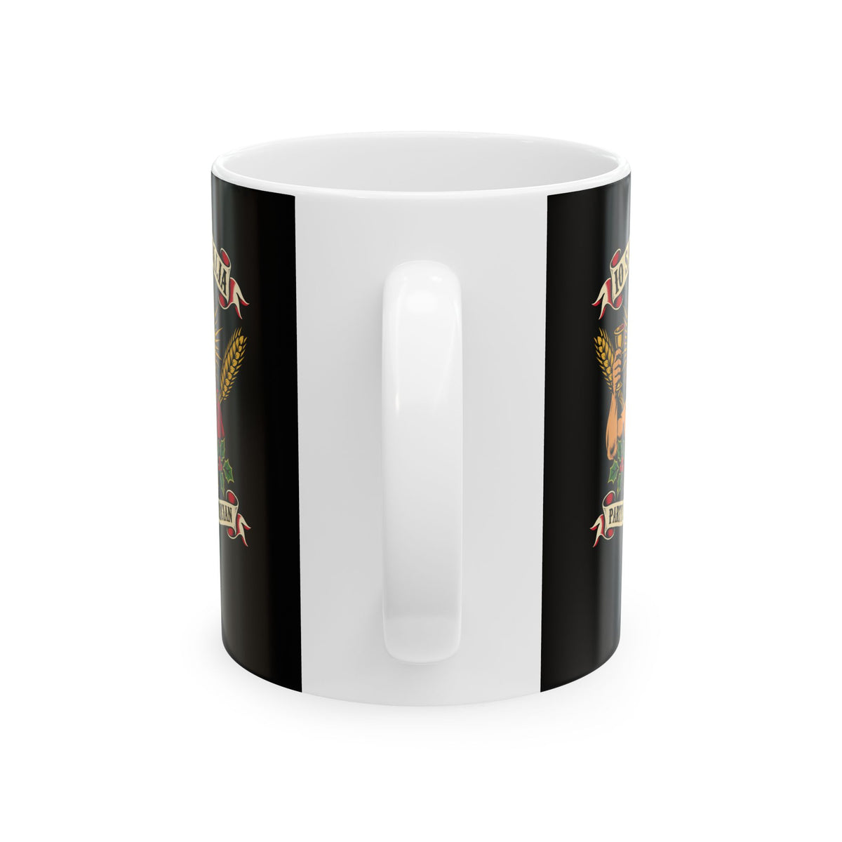 Io Saturnalia Party Like A Patrician Ceramic Mug, (11oz, 15oz)