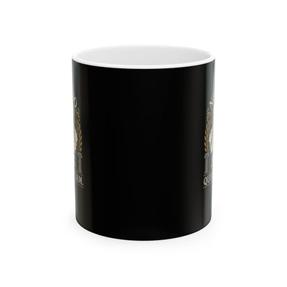 NESCIO QUID FACIAM STATUE Ceramic Mug, (11oz, 15oz)