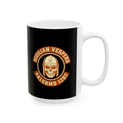 Sicilian Vespers Ceramic Mug, (11oz, 15oz)