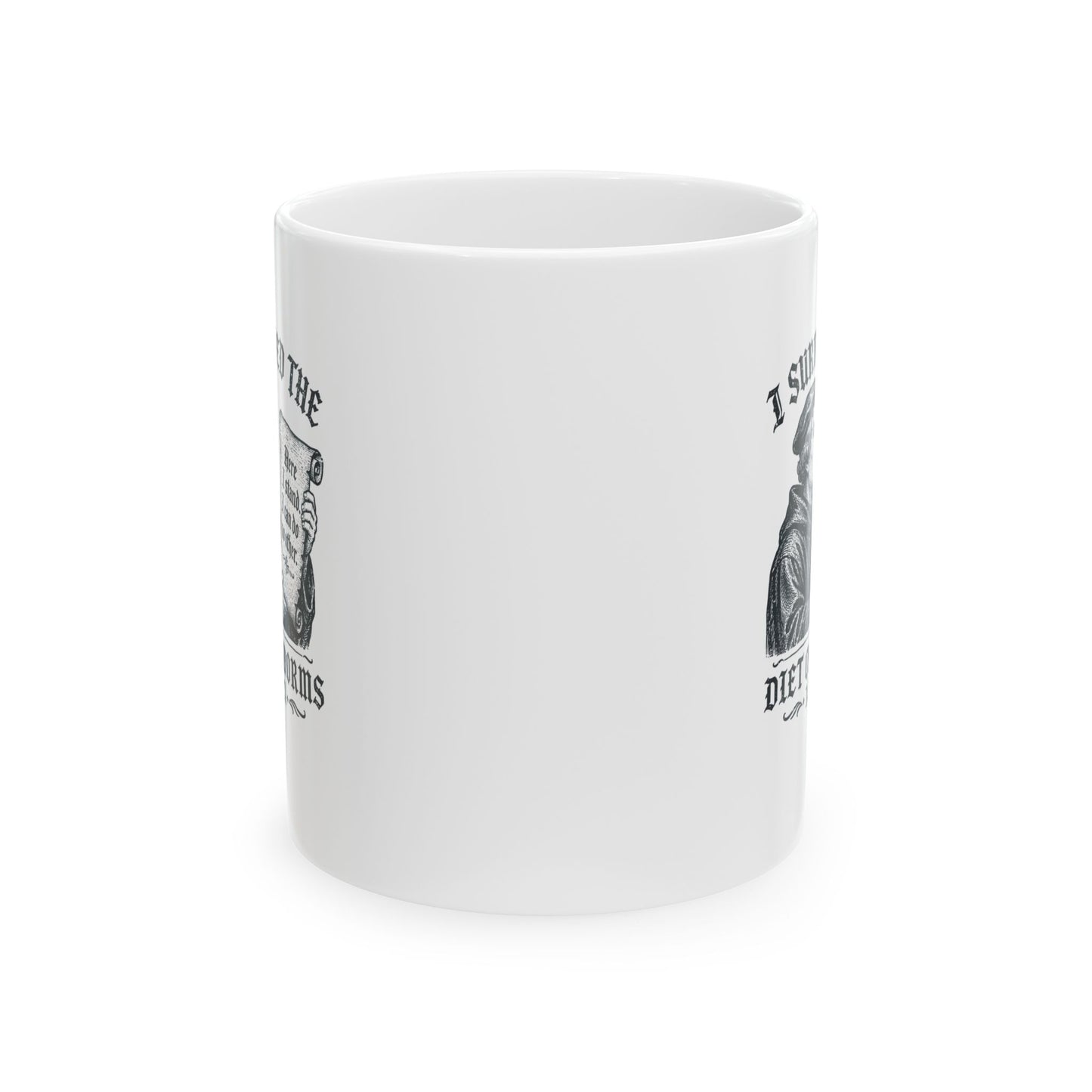 I Survived the Diet of Worms Ceramic Mug, (11oz, 15oz)