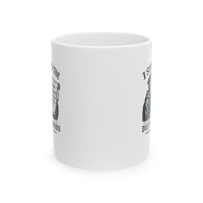 I Survived the Diet of Worms Ceramic Mug, (11oz, 15oz)