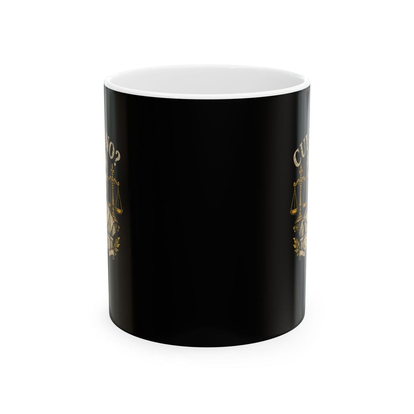 Cicero Cui Bono Who Benefits Ceramic Mug, (11oz, 15oz)