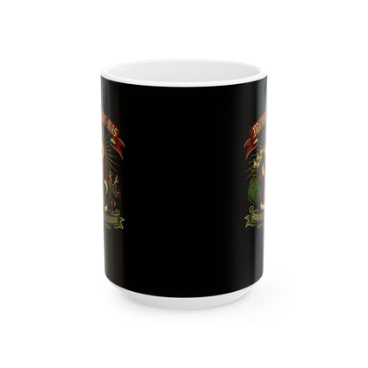 Merry Plaguemas Anno Pestis Ceramic Mug, (11oz, 15oz)