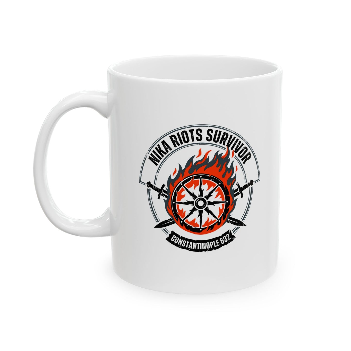 Nika Riots SurvivorCeramic Mug, (11oz, 15oz)