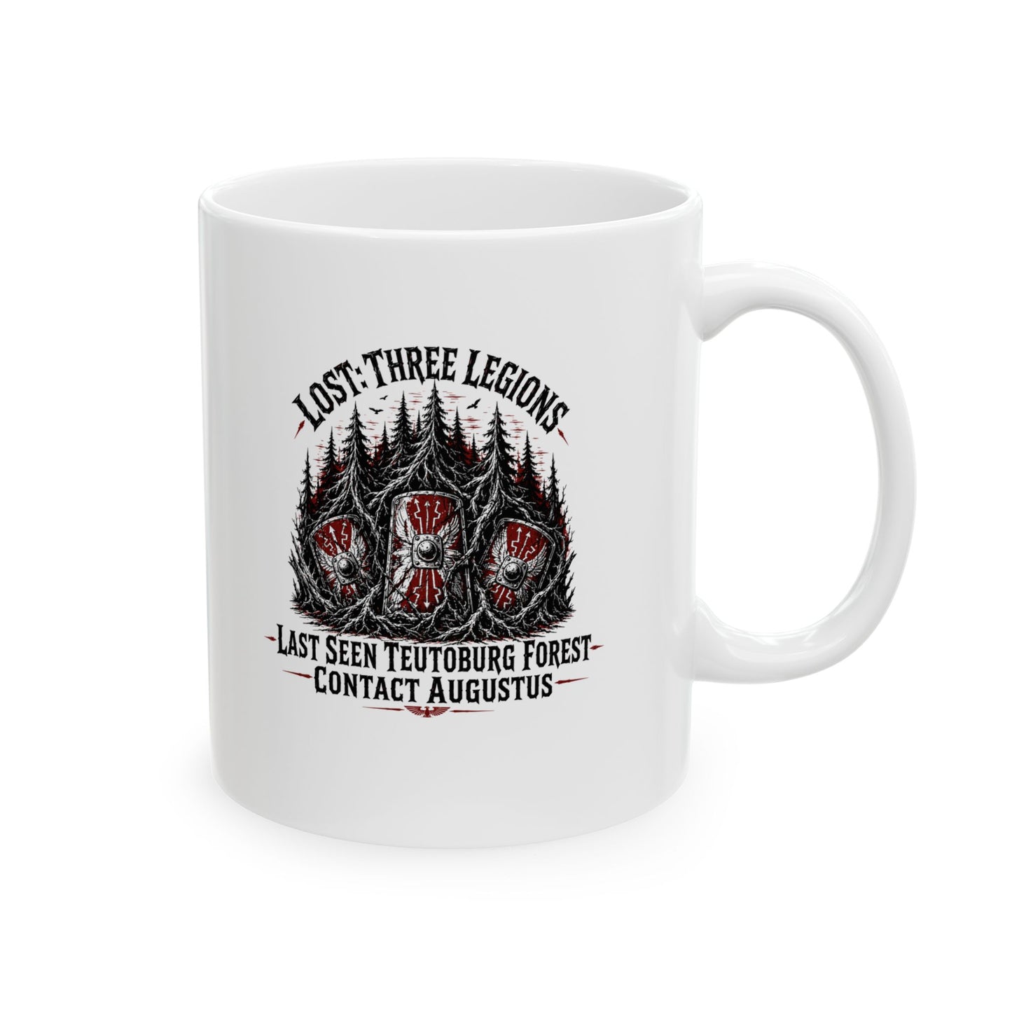 Lost Teutoburg Forest Legions Ceramic Mug, (11oz, 15oz)