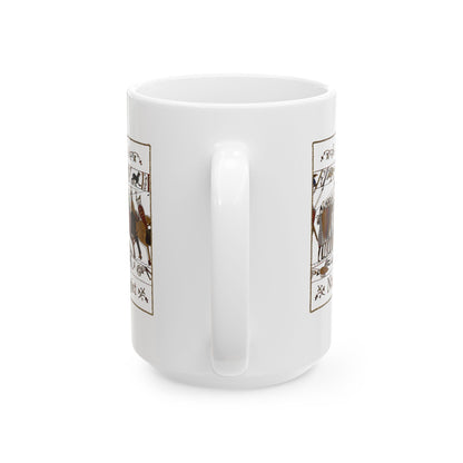 1066 Never Forget Old English Tapestry Ceramic Mug, (11oz, 15oz)