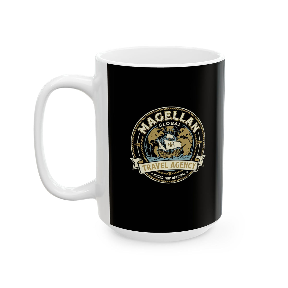 Magellan Travel Agency Ceramic Mug, (11oz, 15oz)