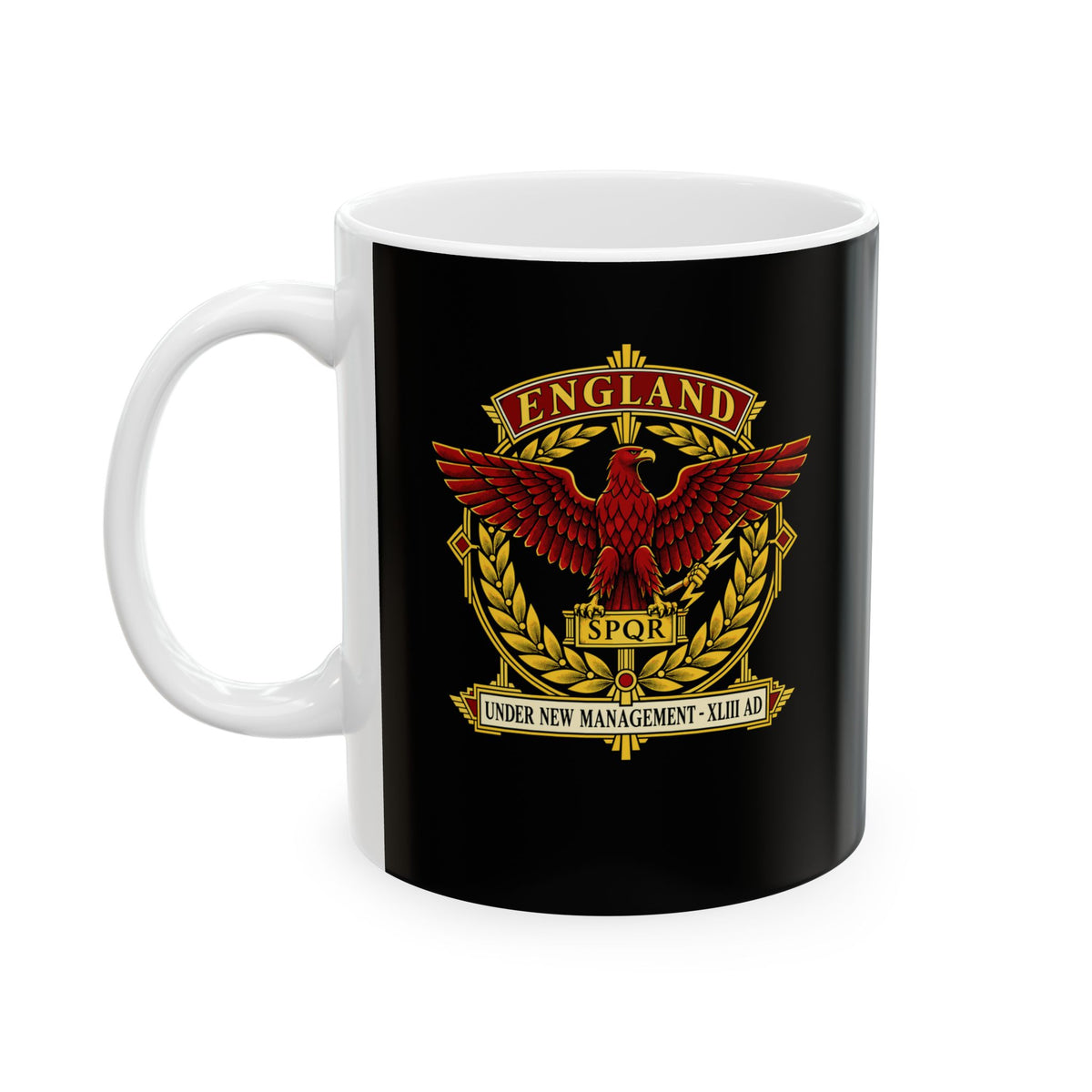 England Under New Management Ceramic Mug, (11oz, 15oz)