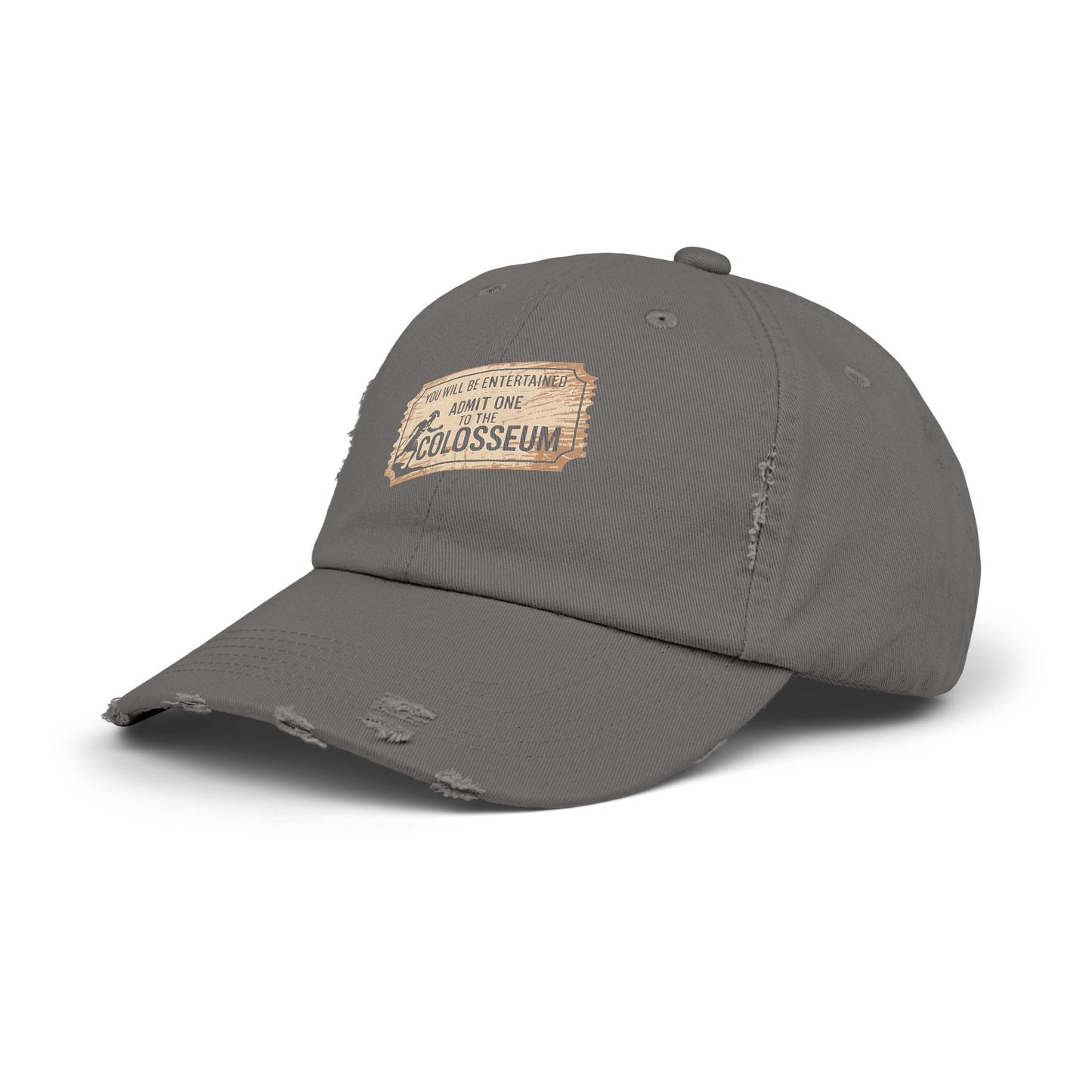 Colosseum Ticket Unisex Distressed Cap