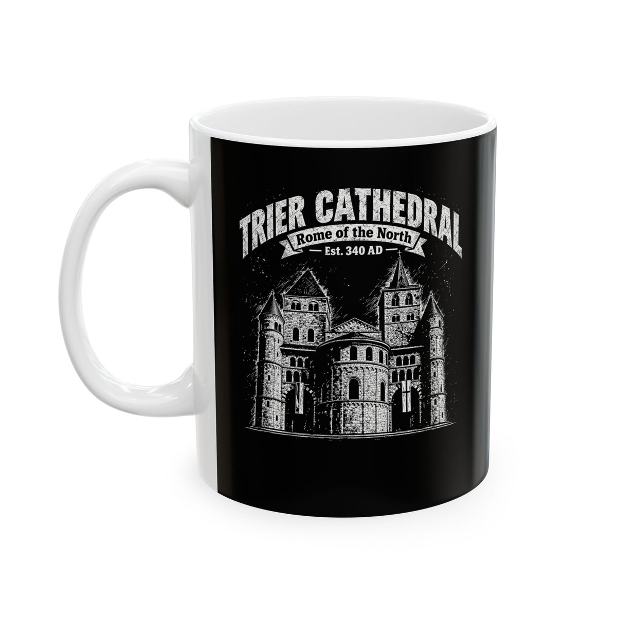 Rome of the North Trier Cathedral Ceramic Mug, (11oz, 15oz)
