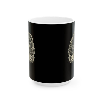 Miasma Theory Plague Doctor Ceramic Mug, (11oz, 15oz)