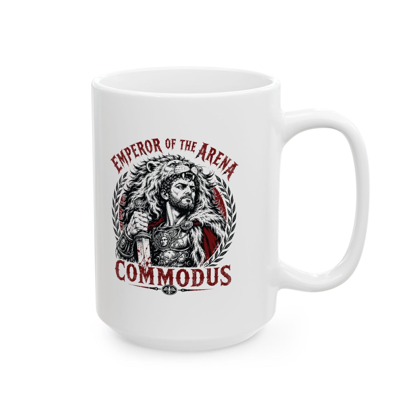 Emperor of the Area Commodus Ceramic Mug, (11oz, 15oz)