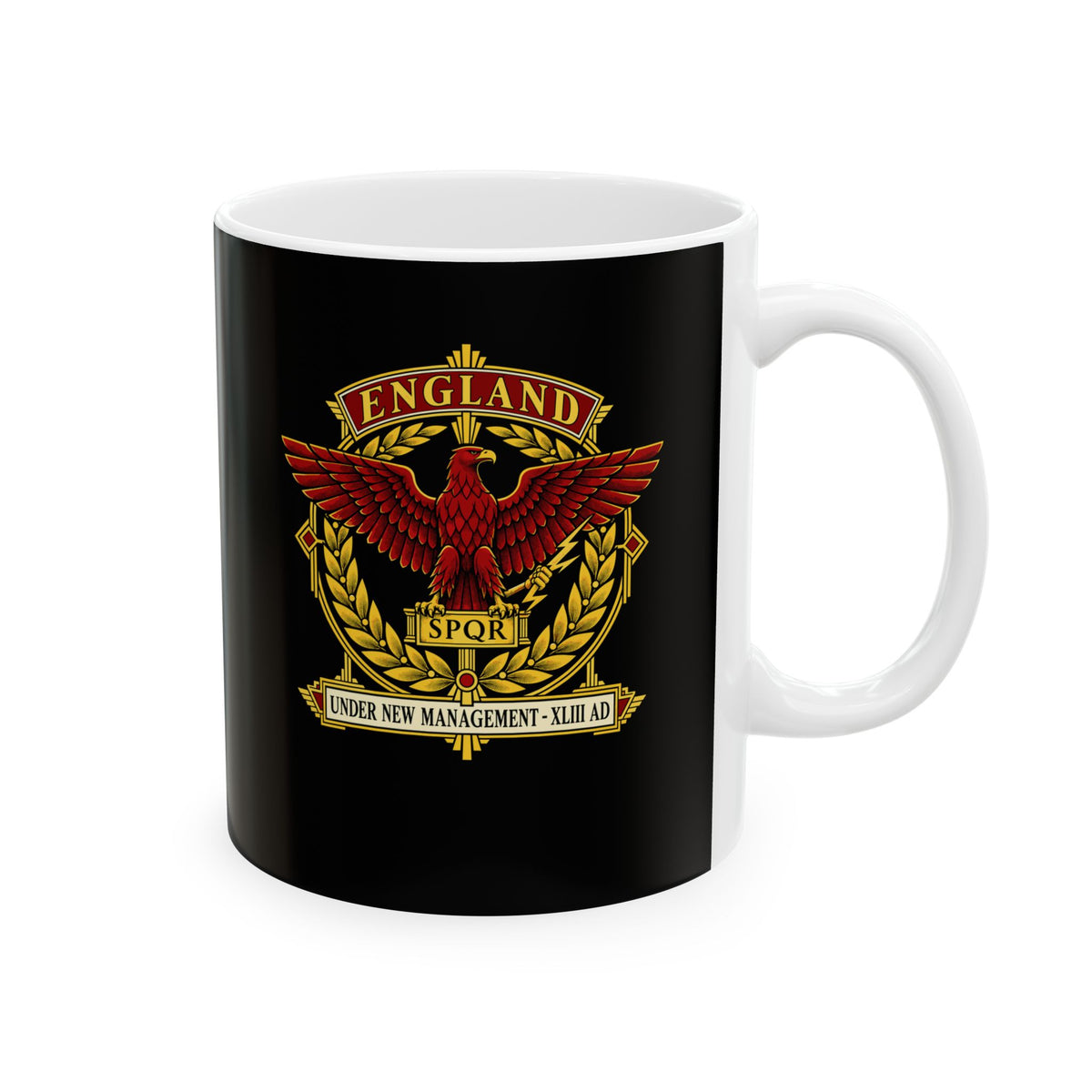 England Under New Management Ceramic Mug, (11oz, 15oz)