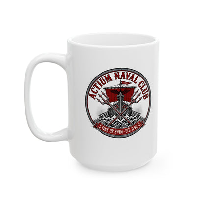 Actium Naval Club Ceramic Mug, (11oz, 15oz)