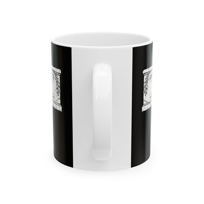 Emperor Domitian Year of Fear in Latin Ceramic Mug, (11oz, 15oz)