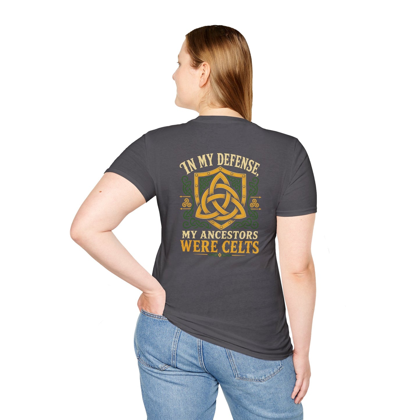 Back Print My Ancestors Were Celts T-Shirt