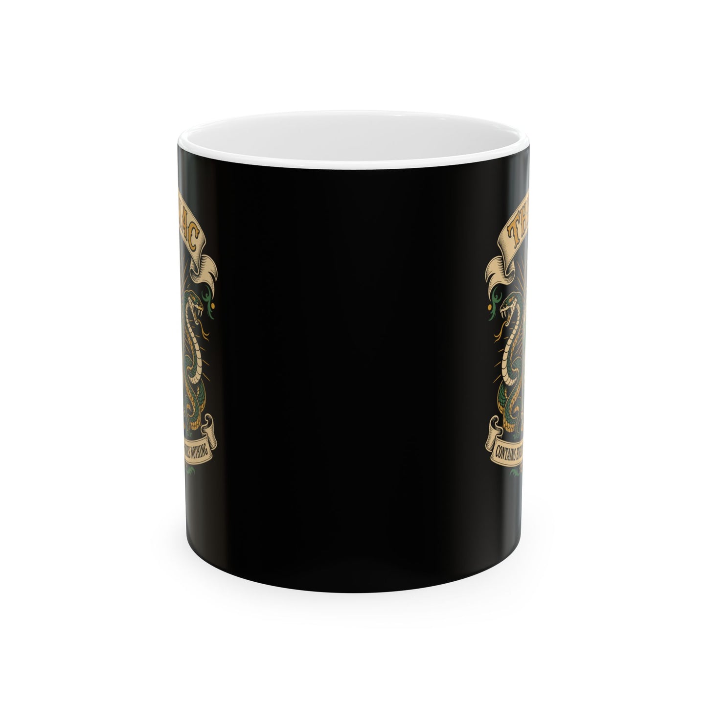 Theriac Old Time Remedy Ceramic Mug, (11oz, 15oz)