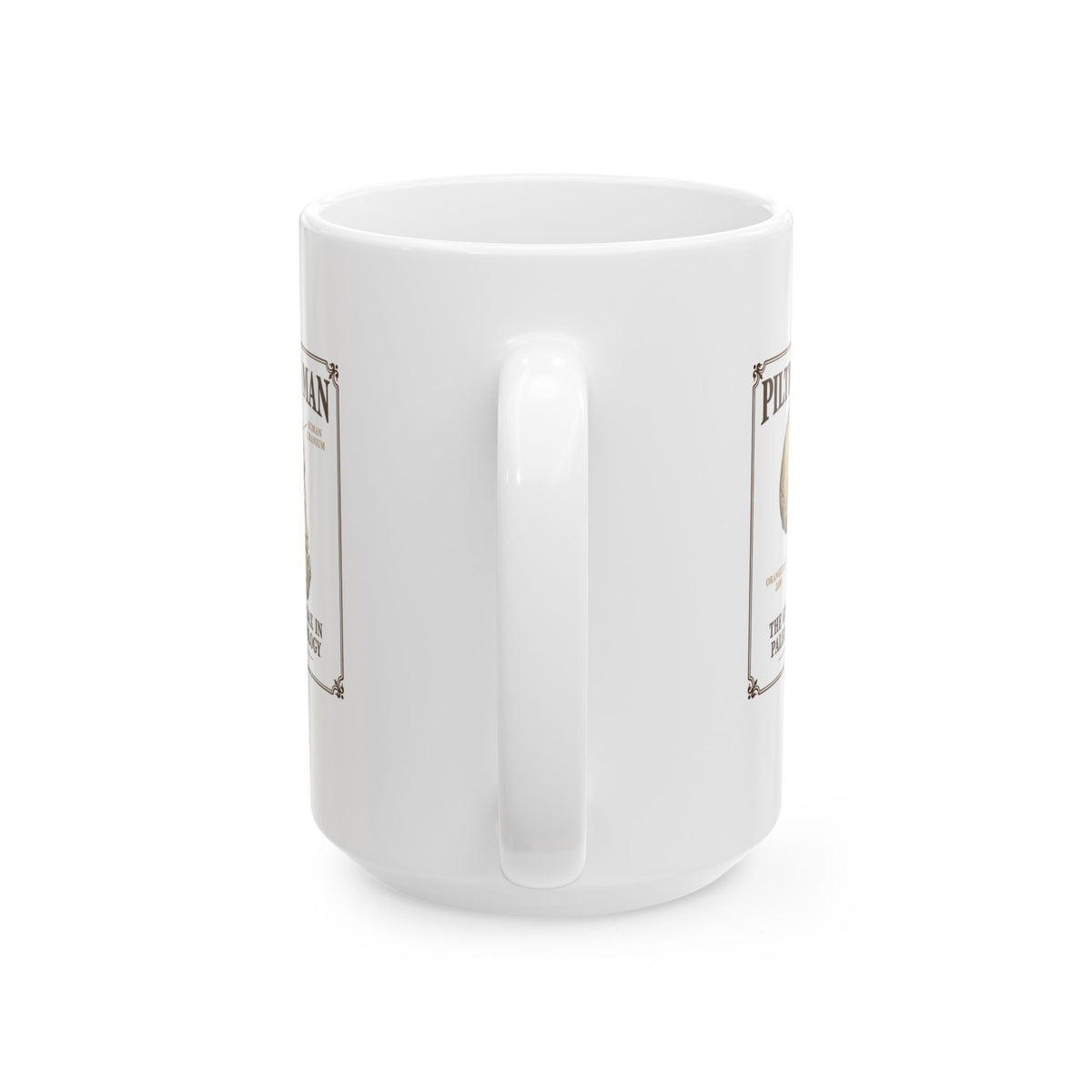 Piltdown Man Scientific Illustration Ceramic Mug, (11oz, 15oz)