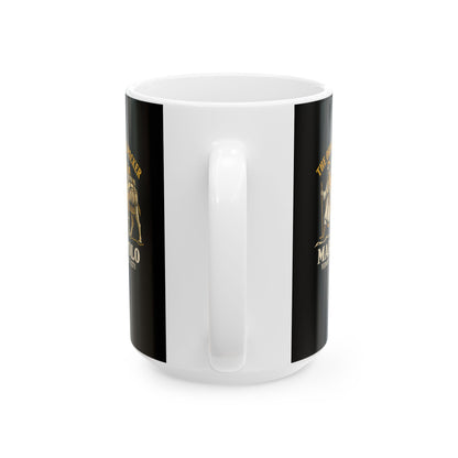 Marco Polo The Original Backpacker Ceramic Mug, (11oz, 15oz)