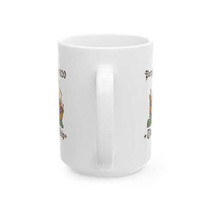 White Ship Party Like It's 1120 Ceramic Mug, (11oz, 15oz)