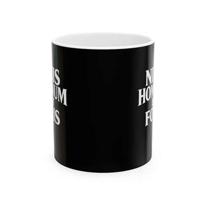 It's Too Peopley Outside in Latin Ceramic Mug, (11oz, 15oz)