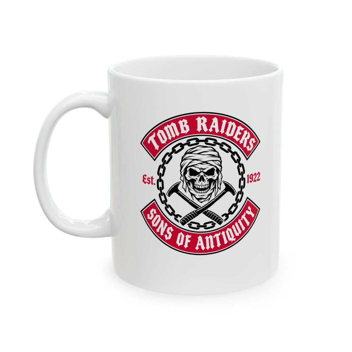 Tomb Raiders Sons of Antiquity Ceramic Mug, (11oz, 15oz)