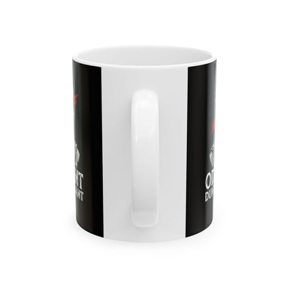Caligula Let Them Hate They Fear Me Latin Quote Ceramic Mug, (11oz, 15oz)