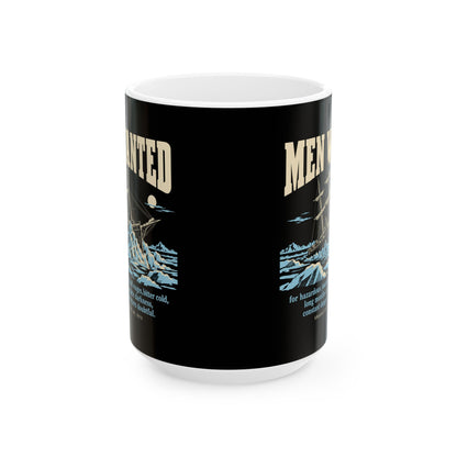 Men Wanted Shackleton Ad Ceramic Mug, (11oz, 15oz)