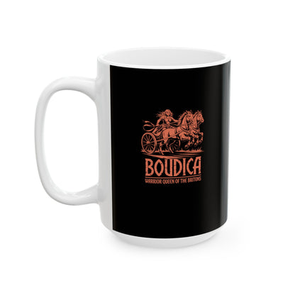 Bourica Queen of Britons Iceni Ceramic Mug, (11oz, 15oz)